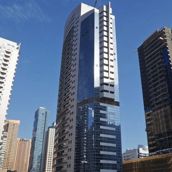 Sheikha Noora Hospital building in Dubai, a Protech Max healthcare security systems project
